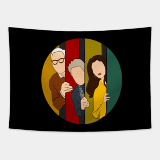 Only Murders In The Building Graphic, Only Murders Fan Art Tapestry