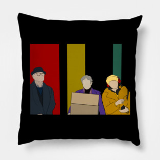 Only Murders In The Building, Only Murders Fan Art Elevator Trio Pillow