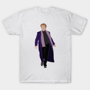 Only Murders In The Building, Oliver Putnam Purple Coat Fan Art T-Shirt