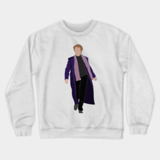 Only Murders In The Building, Oliver Putnam Purple Coat Fan Art Crewneck Sweatshirt