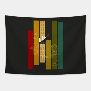 Only Murders In The Building Fan Art Tapestry