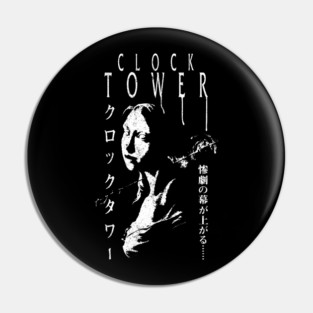 The Clock Fear Pin