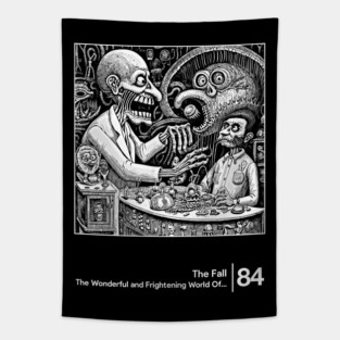 The Fall / Graphic Artwork Design Tapestry