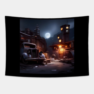 Galactic Megastore Tapestry