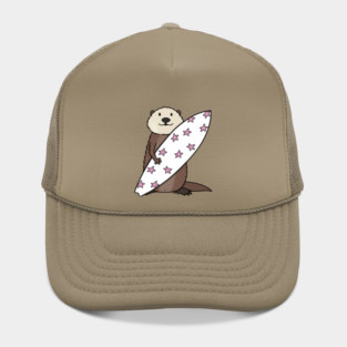 Surfing Sea Otter Hat