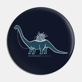Curtis the Dinoplant Pin