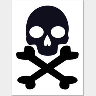 Skull & Crossbones Posters and Art