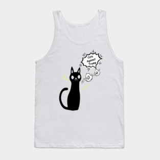 Cats against trump Tank Top