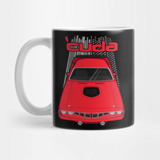 Plymouth Barracuda 1971 - Red Mug