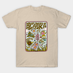 Alaska Wildflowers T-Shirt