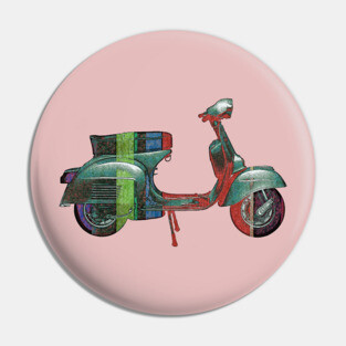 Vespa Piaggio Vintage Design Scooter Pin