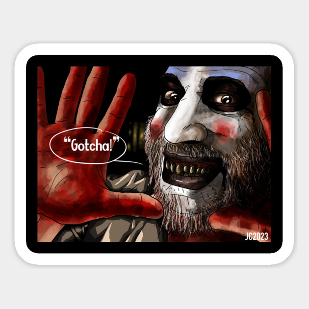 Captain Spaulding "Funny Business" portrait (digital) Magnet by StagArtStudios