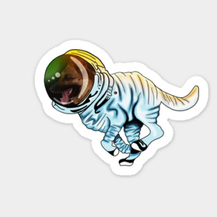 German Shepherd, Astronaut, Love German Shepherds Sticker