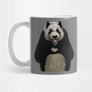 Panda Bea making heart Gesture, Love Pandas Mug