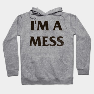 I'm a Mess / Sid Vicious Punk Rock Pin Hoodie