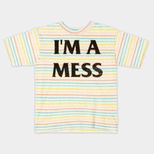I'm a Mess / Sid Vicious Punk Rock Pin Kids T-Shirt