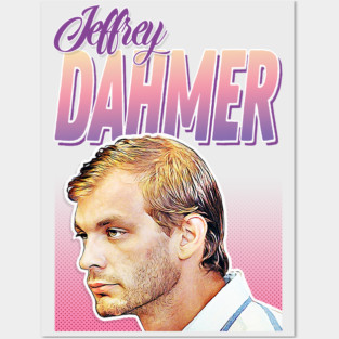 Jeffrey Dahmer ∆∆∆ 90s Styled Retro Graphic Design Posters and Art
