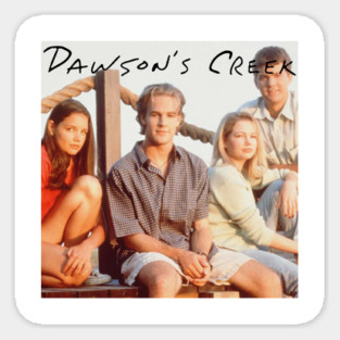 Retro Dawsons Creek Cast Sticker