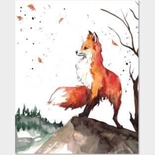 Fox Posters and Art