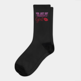 Funny Sassy, Passed by a girl Socks