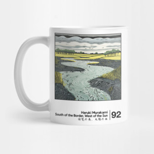 Haruki Murakami / Minimalist Style Graphic Artwork Mug