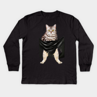 American Shorthair Cat, Love Shorthair Kids Long Sleeve T-Shirt