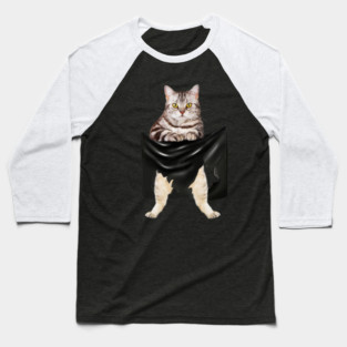 American Shorthair Cat, Love Shorthair Baseball T-Shirt