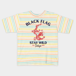 black flag Kids T-Shirt