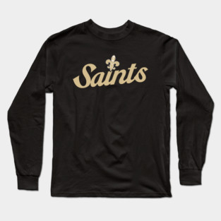 Saints Football Retro Long Sleeve T-Shirt