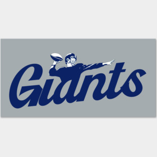 Giants Football Retro Posters and Art