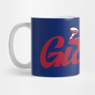 Giants Football Retro v2 Mug