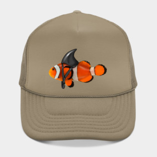 Clownfish, Shark Motivational, Funny Ocean Animal Hat