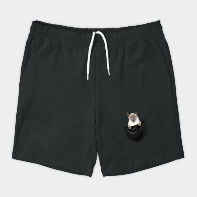 Siamese Cat inside Pocket, Cat Lover by logiamerch