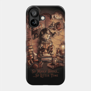 So many books, so little time Phone Case