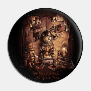 So many books, so little time Pin