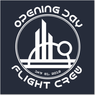 Opening Day, White Posters and Art