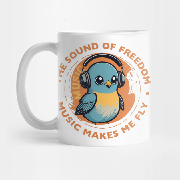 Music Makes Me Fly. Baby Bird by filiposwear
