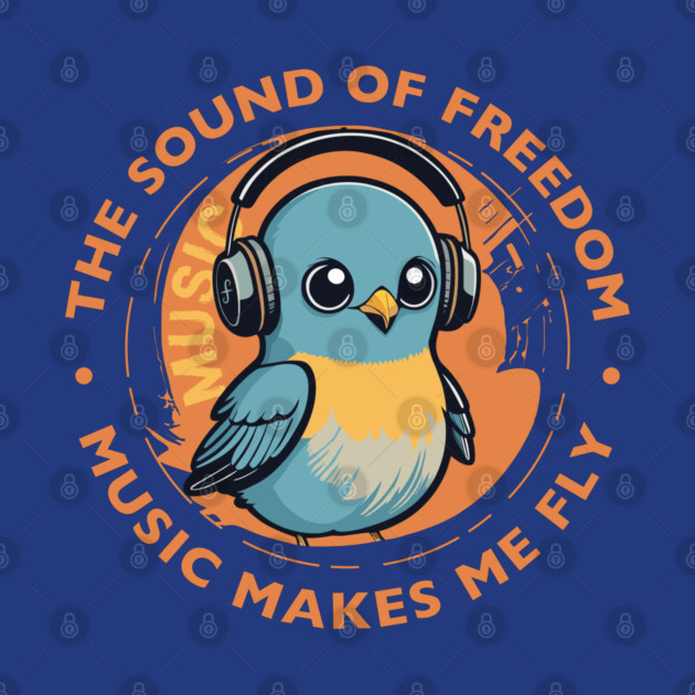Music Makes Me Fly. Baby Bird by filiposwear