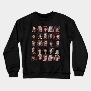 80's Rock Crewneck Sweatshirt