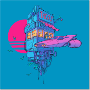 Tacos Posters and Art