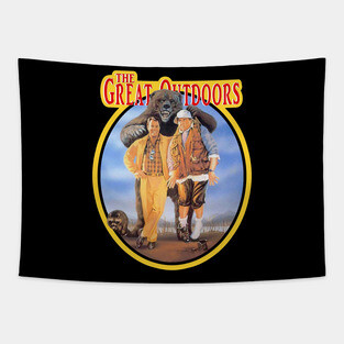 The Great Outdoors Vintage Image Tapestry
