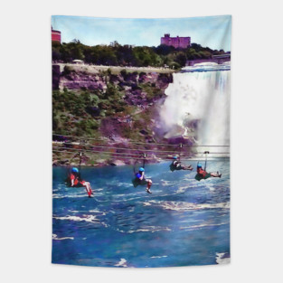 Niagara Falls ON - Zipline Tapestry