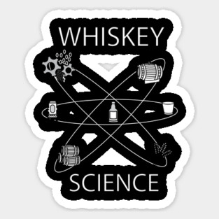 Whiskey Science Sticker
