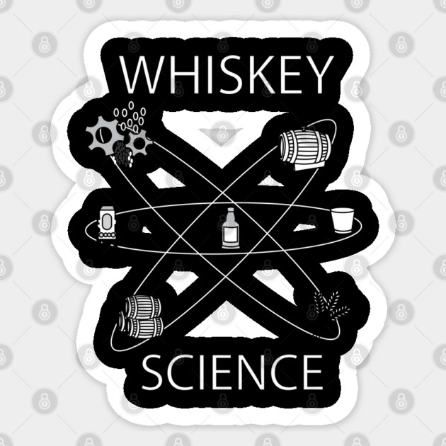 Whiskey Science Sticker by DickinsonDesign
