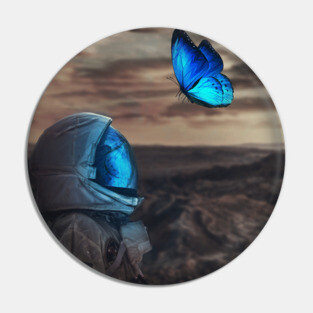 Astronaut Pin