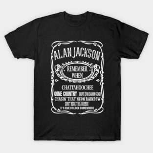 alan jackson concert outfit T-Shirt