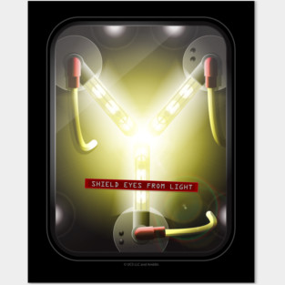 back to the future, Flux Capacitor Posters and Art