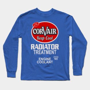 Funny Corvair Radiator Artwork Long Sleeve T-Shirt