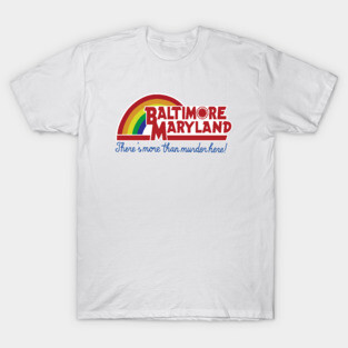 Baltimore Maryland - Reading rainbow T-Shirt