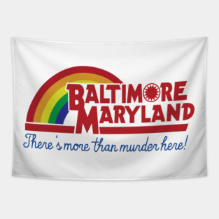 Baltimore Maryland - Reading rainbow Tapestry